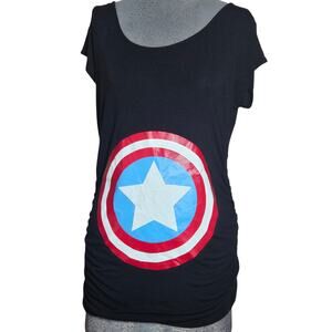Captain America Maternity Tee Size Medium